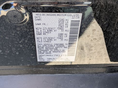 Used 2020 Nissan Rogue S AWD/4WD image 34