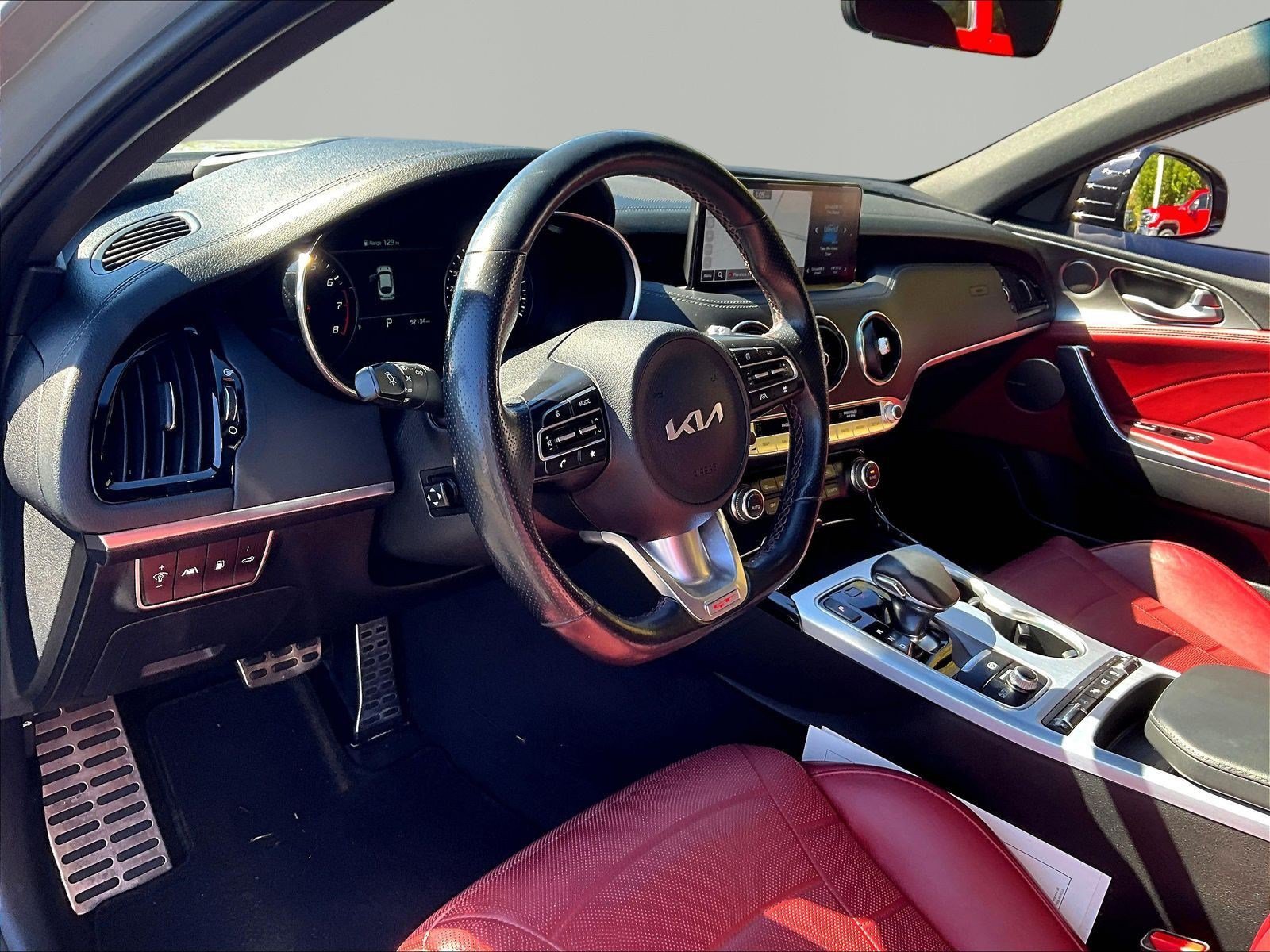 Used 2022 Kia Stinger GT2 w/ Red Interior Color Package AWD/4WD image 17