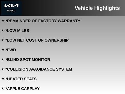 Used 2023 Hyundai Kona SE w/ Cargo Package FWD image 9