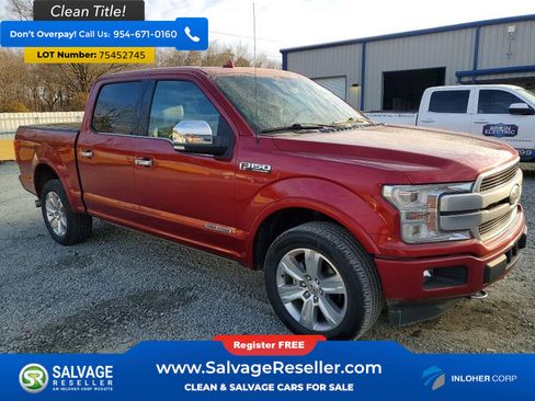 Used 2019 Ford F150 Platinum w/ Equipment Group 701A Luxury image 5