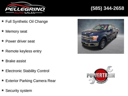 Used 2019 Ford F150 Lariat w/ Trailer Tow Package image 2