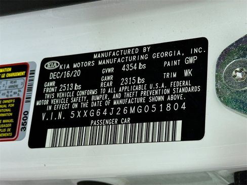 Used 2021 Kia K5 GT-Line w/ GT-Line FWD Premium Package image 34