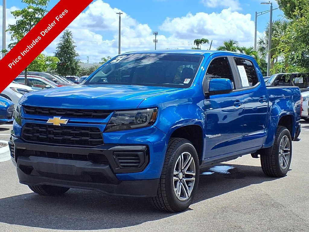 Used 2021 Chevrolet Colorado W/T w/ Custom Special Edition RWD image 4