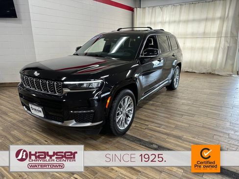 Certified 2022 Jeep Grand Cherokee L Summit w/ Luxury Tech Group V image 1