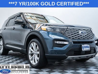 Certified 2024 Ford Explorer Platinum w/ Technology Package
