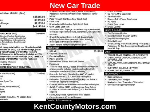 Used 2016 GMC Sierra 1500 SLE w/ SLE Value Package image 1