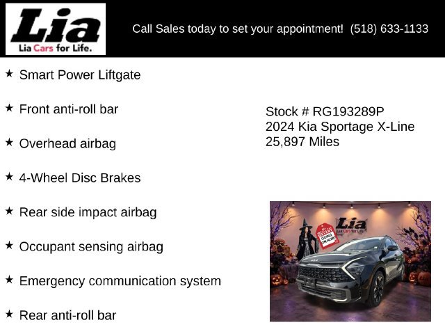 Used 2024 Kia Sportage X-Line w/ X-Line Premium Package AWD/4WD image 18