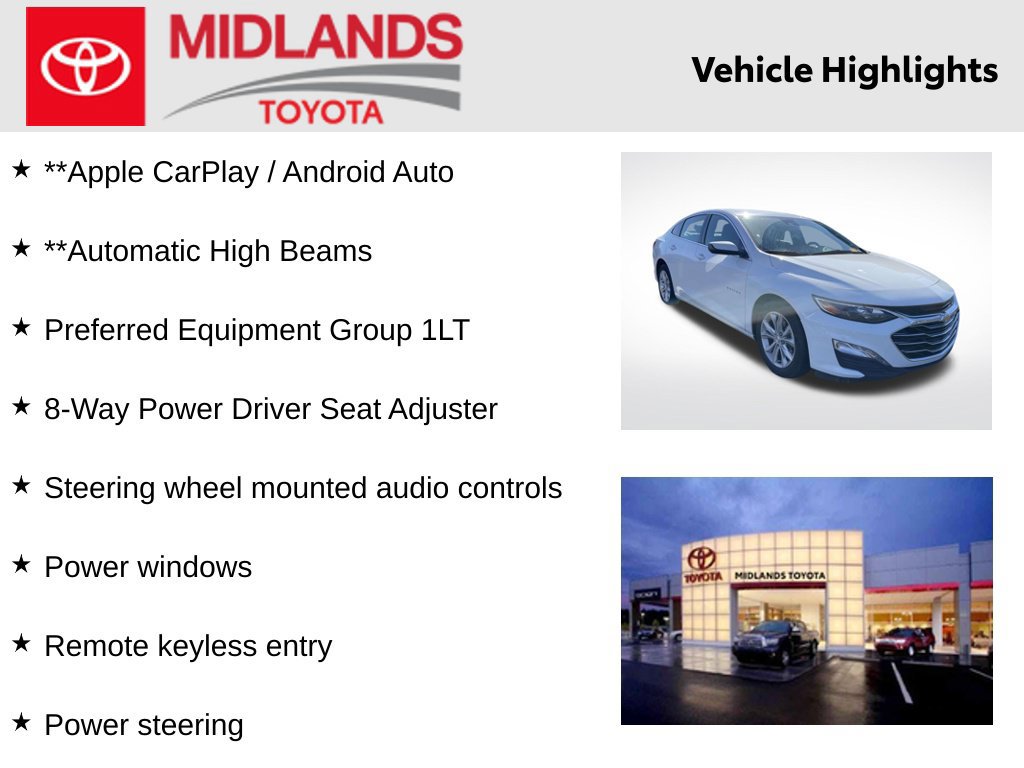 Used 2025 Chevrolet Malibu LT FWD image 2