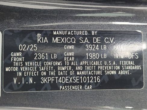 Used 2025 Kia K4 FWD image 33