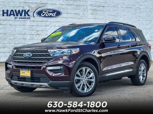 Certified 2023 Ford Explorer XLT w/ Equipment Group 202A AWD/4WD image 1