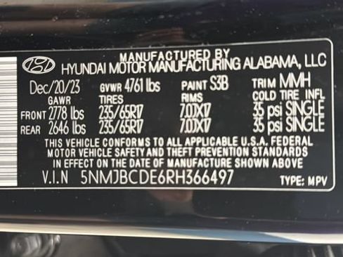 Used 2024 Hyundai Tucson SEL AWD/4WD image 27