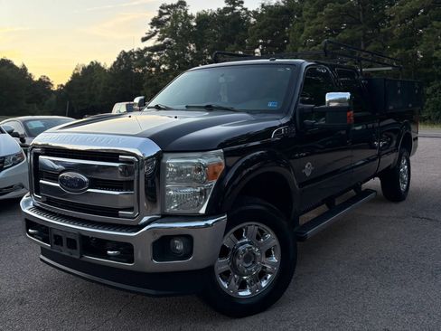 Used 2014 Ford F350 Lariat w/ Lariat Ultimate Package AWD/4WD image 2