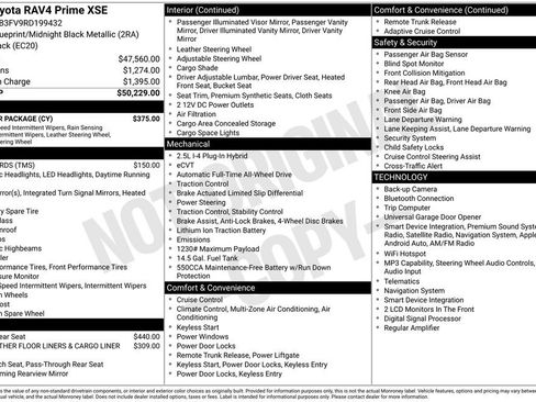 Used 2024 Toyota RAV4 XSE w/ Weather Package AWD/4WD image 35