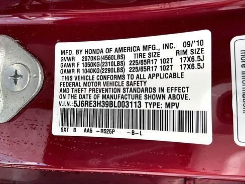 Used 2011 Honda CR-V LX image 30