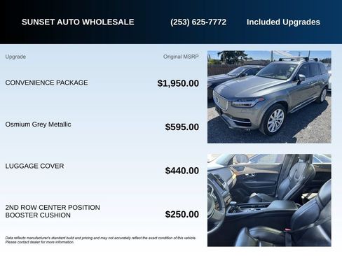 Used 2018 Volvo XC90 T6 Inscription w/ Convenience Package AWD/4WD image 7