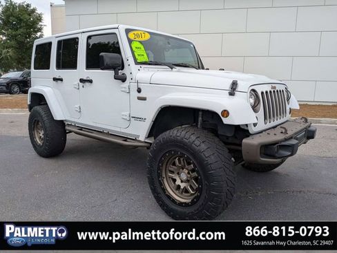 Used 2017 Jeep Wrangler Unlimited Sahara AWD/4WD image 1