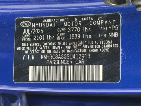 Certified 2025 Hyundai Venue SEL FWD image 33