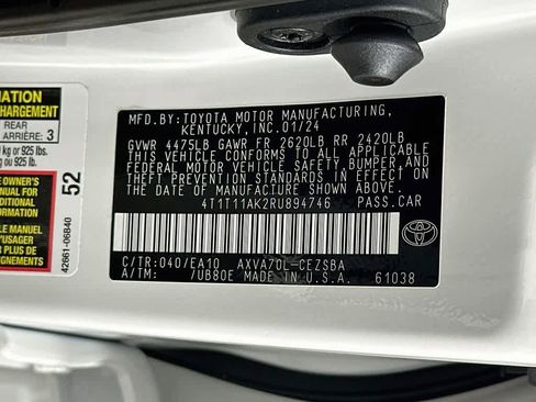 Used 2024 Toyota Camry SE w/ Convenience Package FWD image 21
