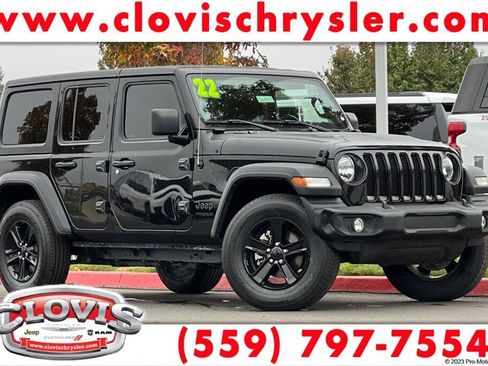 Used 2022 Jeep Wrangler Unlimited Sport image 1