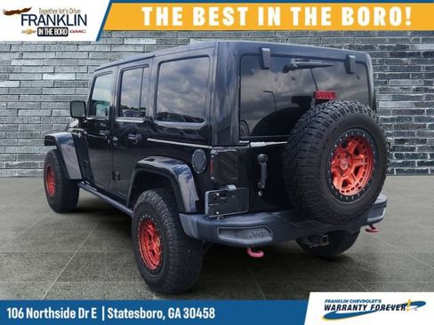 Used 2016 Jeep Wrangler Unlimited Rubicon AWD/4WD image 2