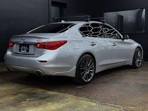 Used 2016 INFINITI Q50 Red Sport 400 image 9