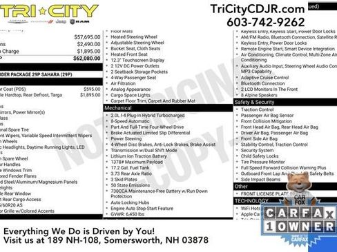 Used 2024 Jeep Wrangler Unlimited Sahara image 15