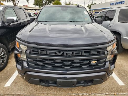 Used 2022 Chevrolet Silverado 1500 Custom w/ LPO, Dark Essentials Package image 2