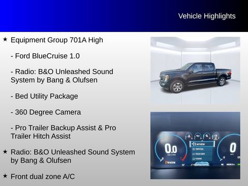 Used 2023 Ford F150 Platinum w/ FX4 Off-Road Package AWD/4WD image 16