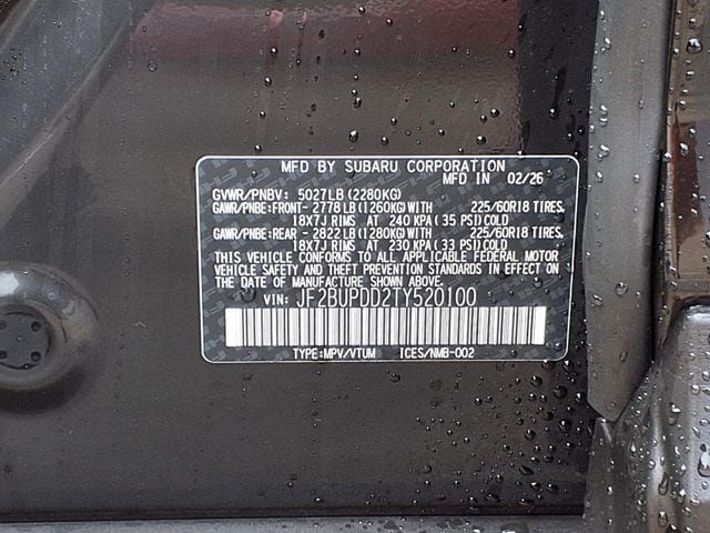 New 2026 Subaru Outback Limited AWD/4WD image 10