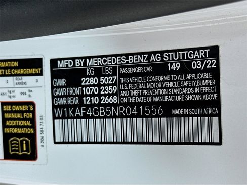 Certified 2022 Mercedes-Benz C 300 Sedan image 34