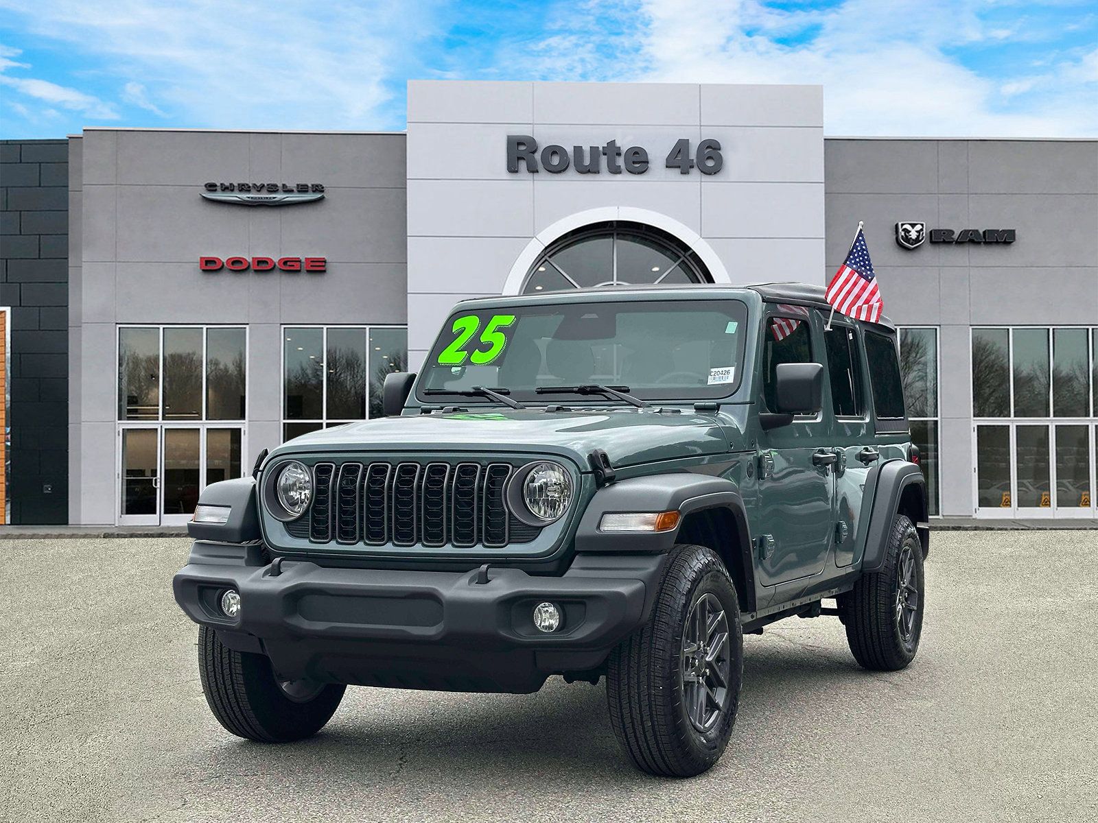 Used 2025 Jeep Wrangler Unlimited Sport AWD/4WD image 2