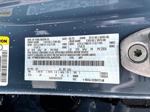 Certified 2025 Ford Bronco Outer Banks w/ Sasquatch Package AWD/4WD image 34