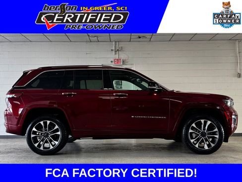 Certified 2023 Jeep Grand Cherokee Overland w/ Luxury Tech Group IV AWD/4WD image 1
