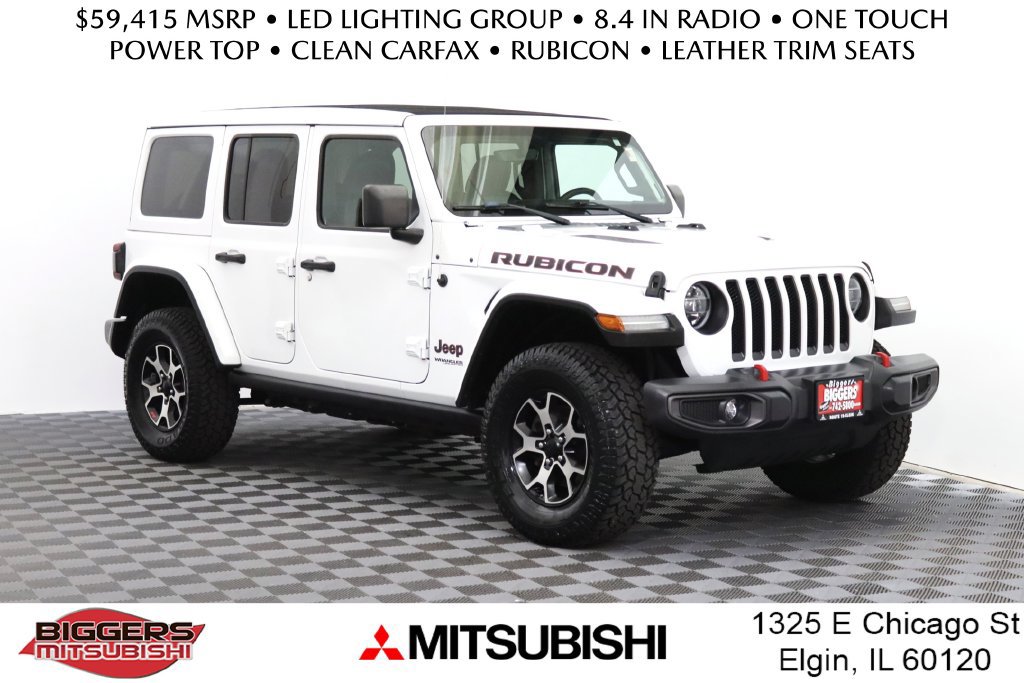 Used 2021 Jeep Wrangler Unlimited Rubicon AWD/4WD image 1