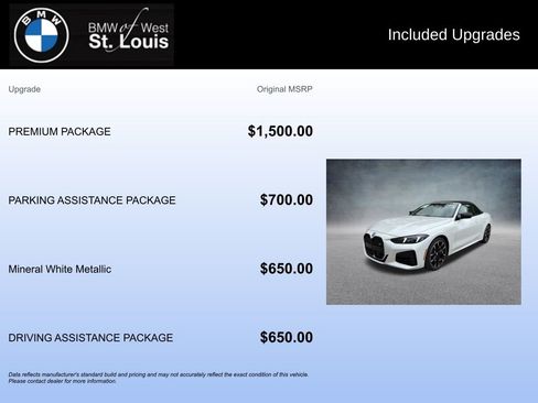 Used 2025 BMW 440i xDrive Convertible w/ Premium Package image 20