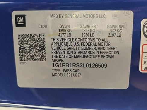 Used 2020 Chevrolet Camaro LT image 22