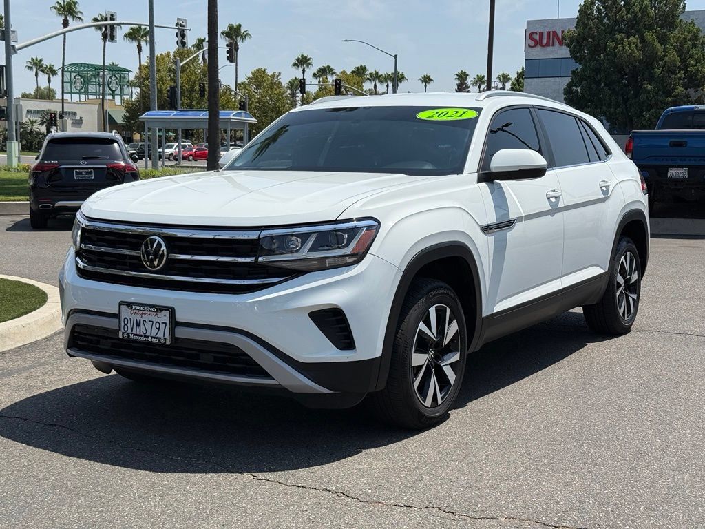 Used 2021 Volkswagen Atlas Cross Sport SE AWD/4WD image 8