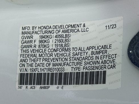 Used 2024 Honda Civic EX-L image 12
