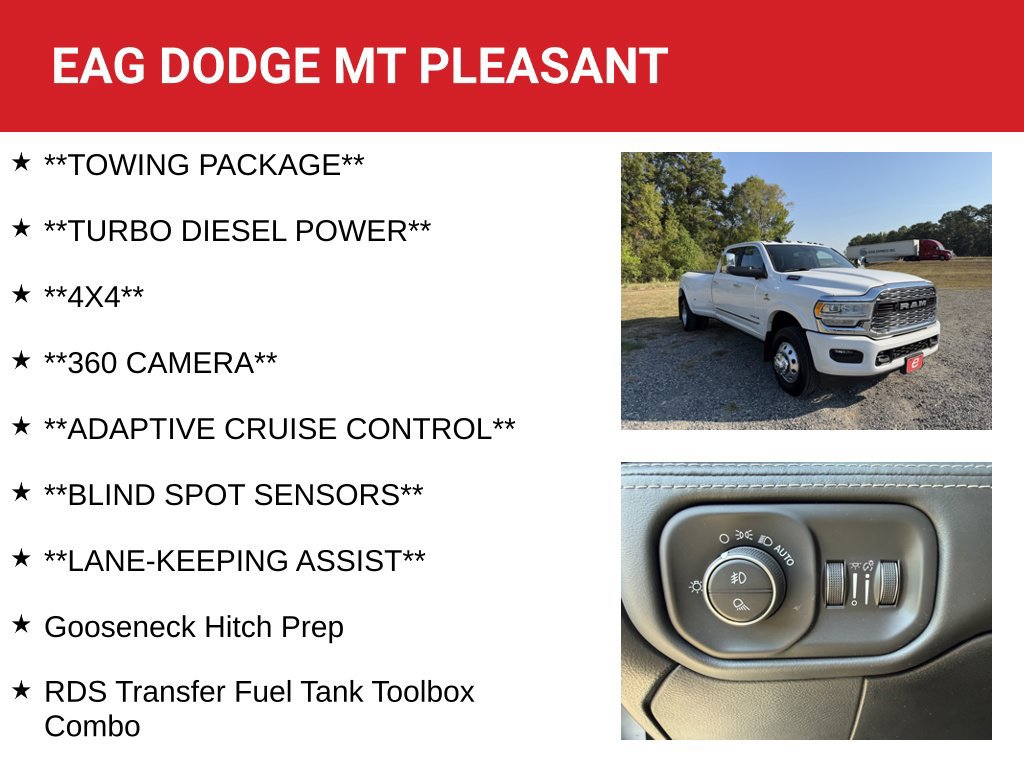 Used 2020 RAM 3500 Limited AWD/4WD image 8