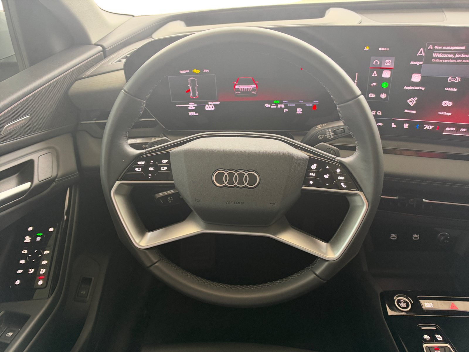 Used 2025 Audi Q6 e-tron Prestige w/ Black Warm Weather Package AWD/4WD image 13
