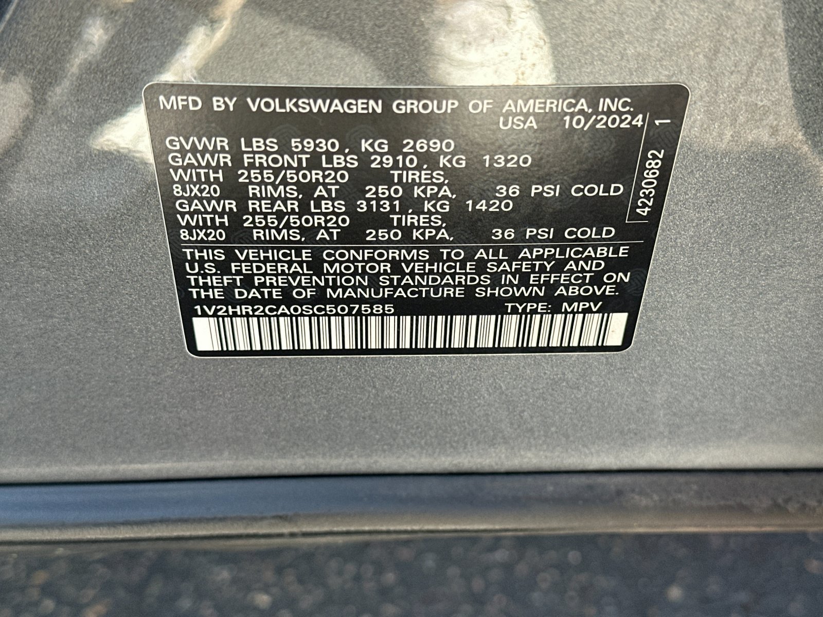 Used 2025 Volkswagen Atlas SE AWD/4WD image 27