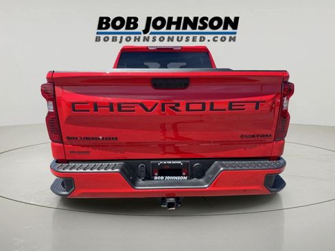 Used 2025 Chevrolet Silverado 1500 Custom w/ Turbomax Blackout Package AWD/4WD image 4