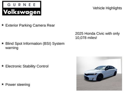 Used 2025 Honda Civic Sport image 7