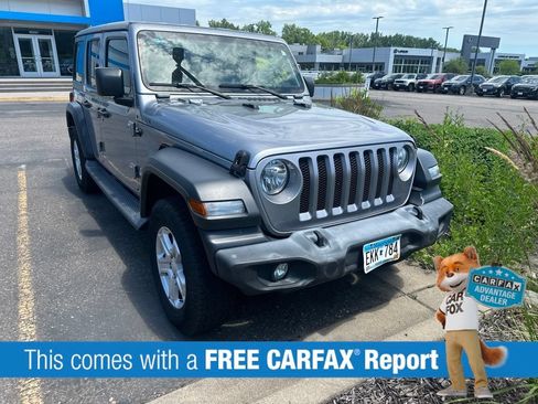 Used 2019 Jeep Wrangler Unlimited Sport S AWD/4WD image 2