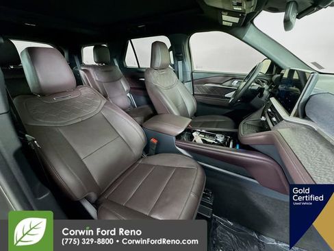 Certified 2025 Ford Explorer Platinum w/ LUX Leather Package image 35