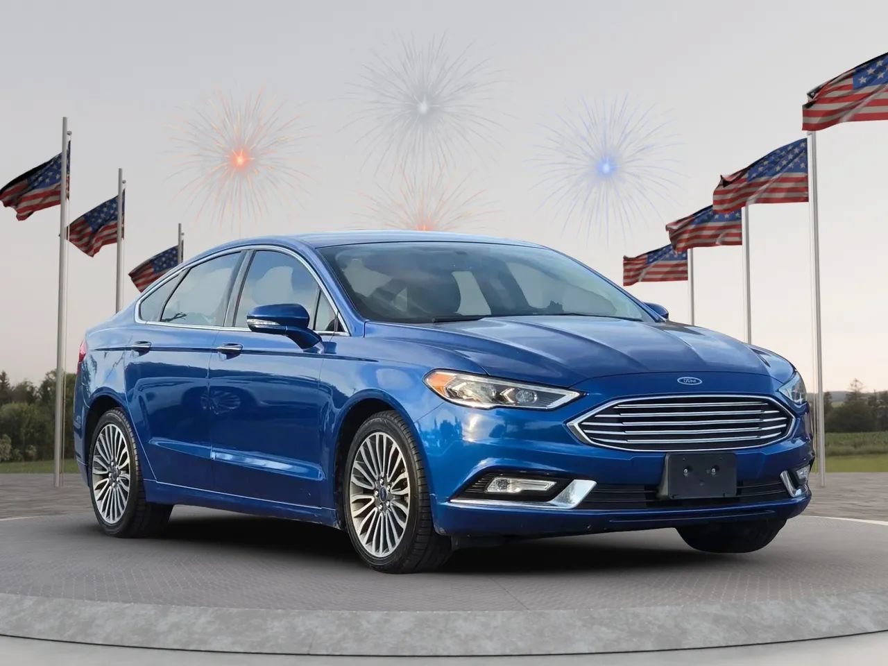 Used 2017 Ford Fusion SE w/ Fusion SE Technology Package FWD image 6
