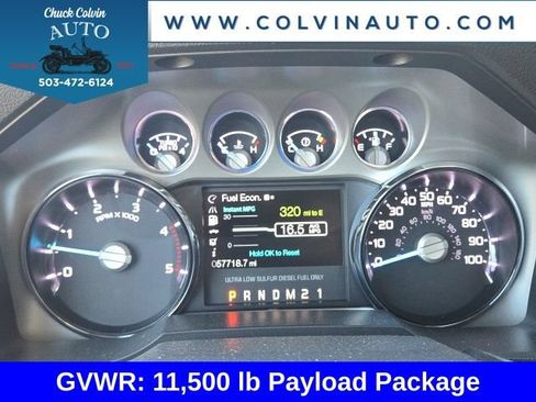 Used 2016 Ford F350 Lariat w/ Lariat Ultimate Package AWD/4WD image 10