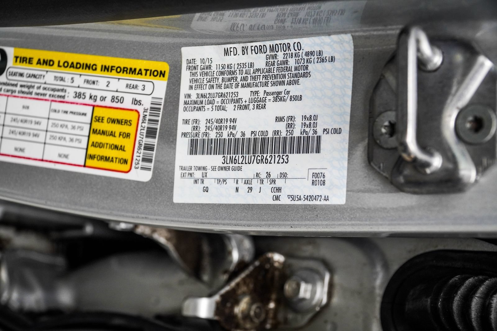 Used 2016 Lincoln MKZ Hybrid w/ Equipment Group 600A Reserve FWD image 40