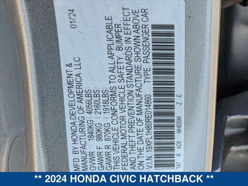 Used 2024 Honda Civic Sport Touring image 24