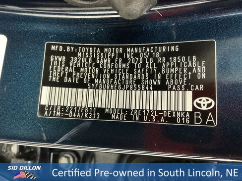 Used 2018 Toyota Corolla LE image 15